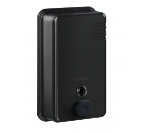Vertical soap dispenser 1100ml 304 stainless steel matt black